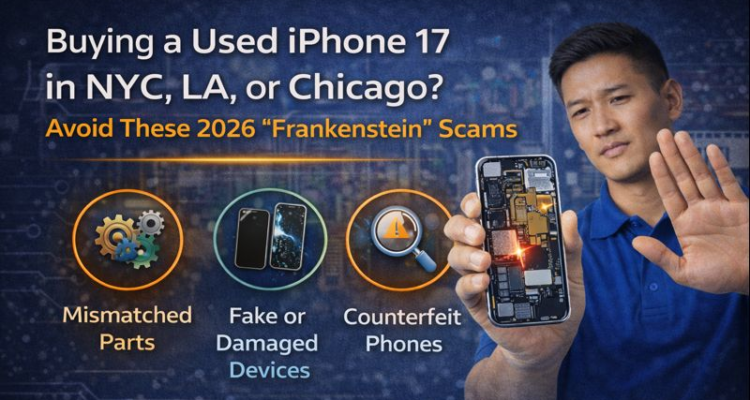 Buying a Used iPhone 17 in NYC, LA, or Chicago? Avoid These 2026 "Frankenstein" Scams