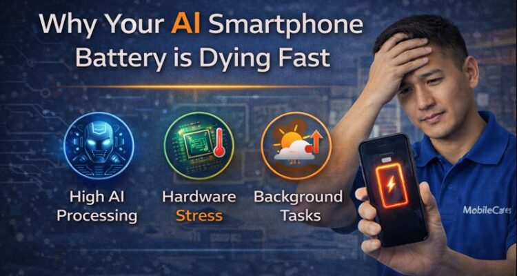 Why Your AI Smartphone Battery is Dying Fast