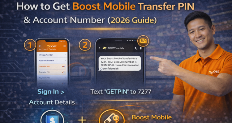 How to get Boost Mobile Transfer PIN and Account Number 2026 Guide