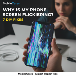 why is my phone screen flickering
