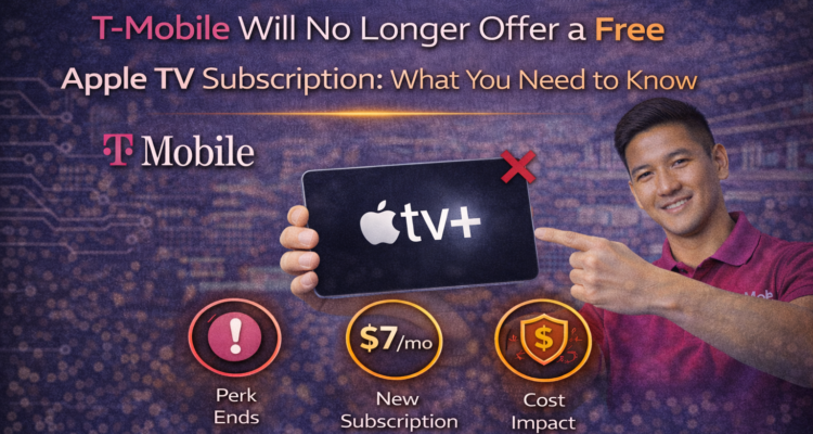 T-Mobile Will No Longer Offer a Free Apple TV Subscription